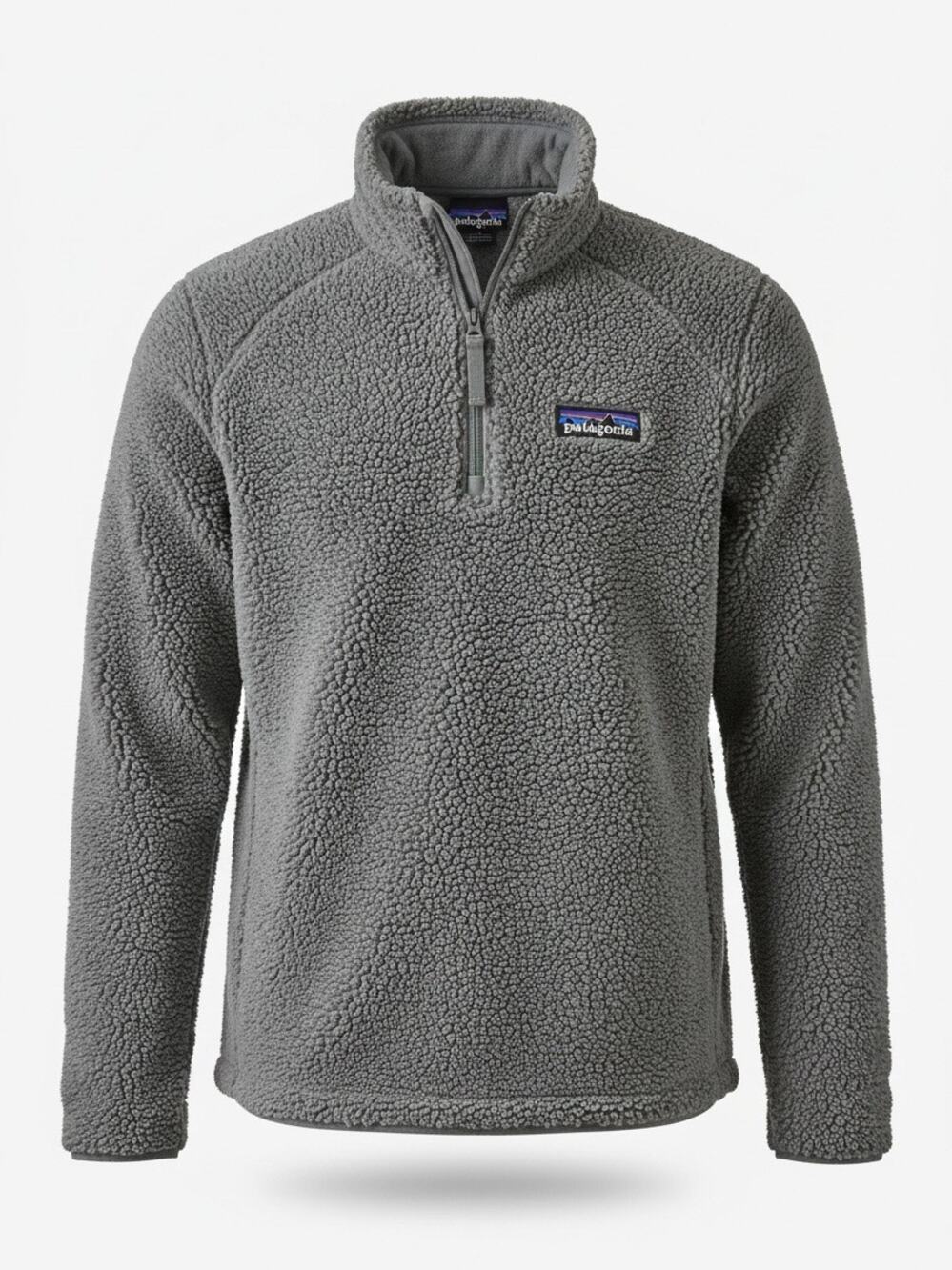 Patagonia Women’s Los Gatos Quarter-Zip Fleece Pullover Gray Size Large